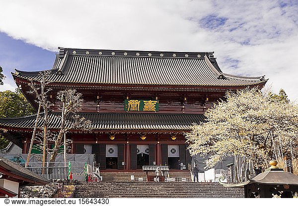 Nikkozan Rinnoji-Tempel  Buddhistischer Tempel  Schreine und Tempel von Nikko  Nikko  Japan  Asien