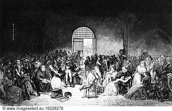Nobility and Clergy in Prison / Muller