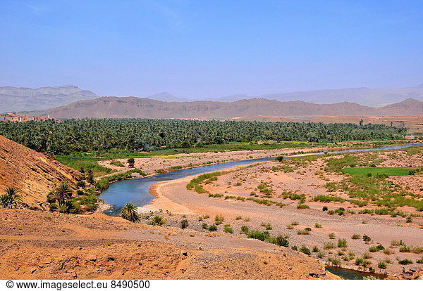 Nordafrika Afrika Marokko Ouarzazate Süden
