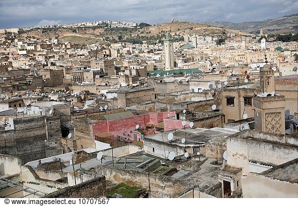 Nordafrika Fès Fez Großstadt Fes Marokko