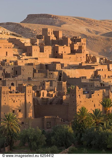 Nordafrika Film Größe UNESCO-Welterbe Afrika Hintergrundbild Hollywood Kasbah Ait Benhaddou Marokko
