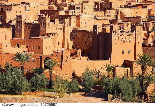 Nordafrika Geographie UNESCO-Welterbe Ait Benhaddou Marokko