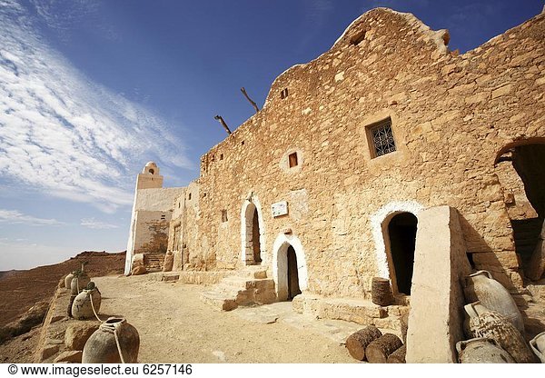 Nordafrika  Hügel  Ruine  Dorf  hocken - Tier  Afrika  Berber  Tataouine  Tunesien
