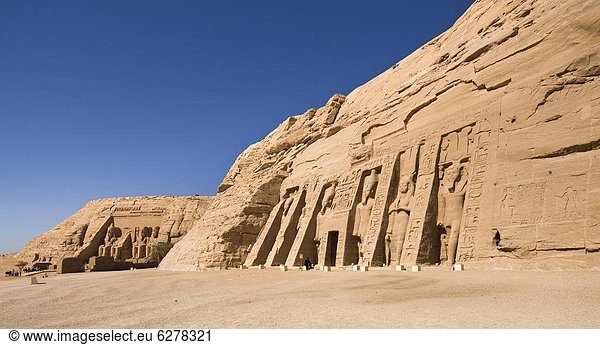 Nordafrika  hinter  UNESCO-Welterbe  Afrika  Ägypten  Nubien