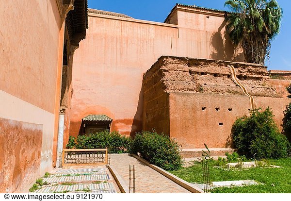 Nordafrika  Marrakesch  Afrika  Marokko  Saadier-Gräber  Saadier-Mausoleum
