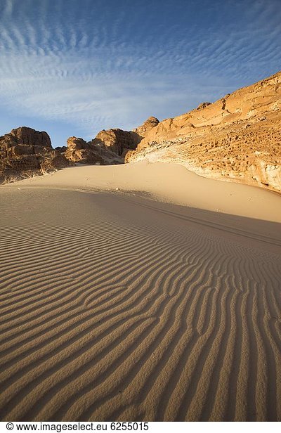 Nordafrika  Muster  Sand  Düne  Afrika  Ägypten  Schnittmuster  Sonne