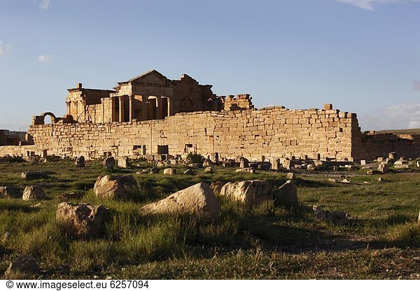 Nordafrika  Ruine  Ansicht  Afrika  römisch  Sbeitla  Tunesien