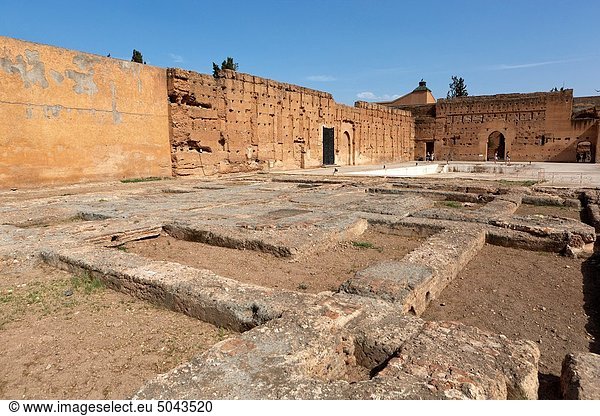 Nordafrika  Ruine  Palast  Schloß  Schlösser  Marokko