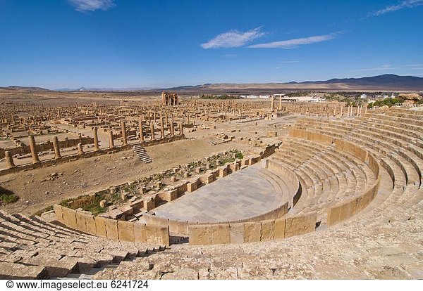 Nordafrika  Ruine  UNESCO-Welterbe  Afrika  Algerien  römisch
