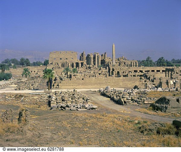 Nordafrika  UNESCO-Welterbe  Afrika  Ägypten  Karnak