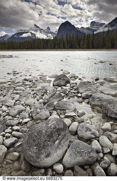 Nordamerika  Jasper Nationalpark  UNESCO-Welterbe  Athabasca River  Alberta  Kanada