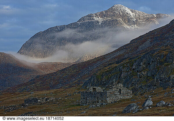 Norse Church at Hvalsey  Greenland.