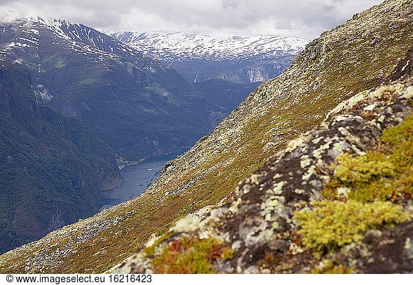 Norway  Fjord Norway  Aurlandsfjord
