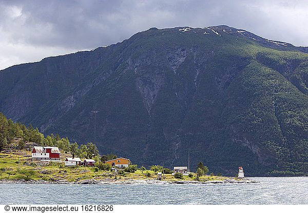 Norway  Fjord Norway  Laerdalsfjord