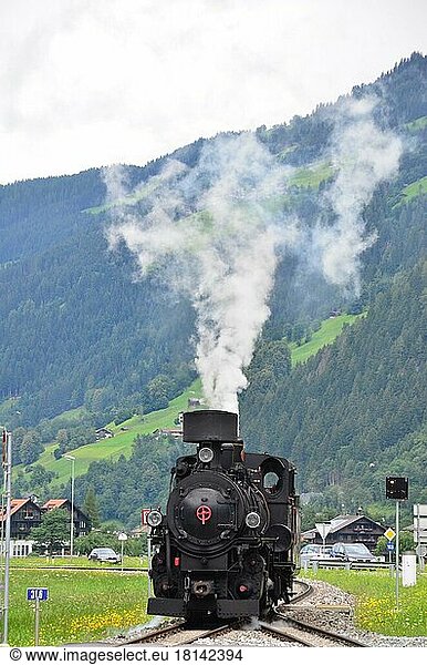 Nostalgie  Dampfzug  Zillertalbahn  Tirol  Österreich  Europa