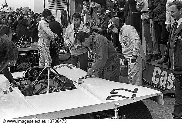 Nurburgring 1000Kms  Germany 1970. 31st May 1970. Vic Elford/Kurt Ahrens  Porsche 908  race winner.
