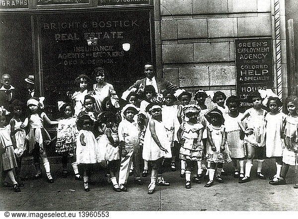 NYC Harlem Children's Dance Class 1928