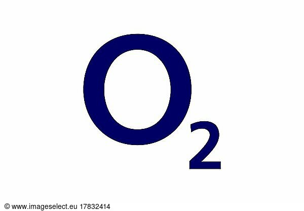 O2 Ireland  Logo  Weißer Hintergrund