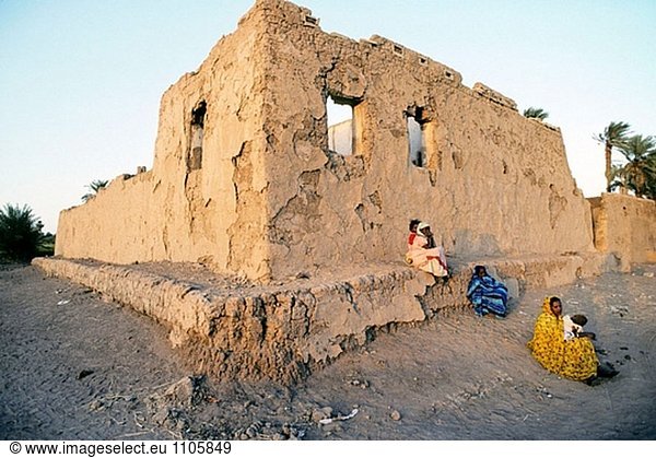 Oase der Sesibi  der XVIII-Dynastie gegründet Sesibi markiert die südlichste Insel der Reihe von großen neuen Reich Zentren im unteren und mittleren Nubien. Sudan.