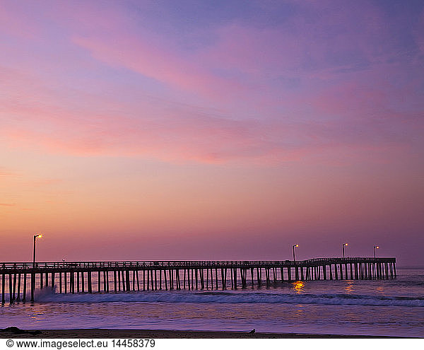 Ocean Pier at Dawn