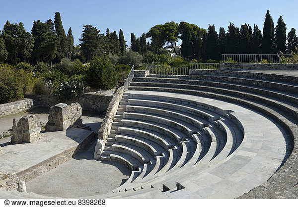 Odeon  Ausgrabungsstätte  Kos  Insel Kos  Griechenland