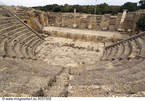 Odeon (kleine griechische Theater)  griechische und römische Site von Kyrene  UNESCO World Heritage Site  Libyen  Nordafrika  Afrika