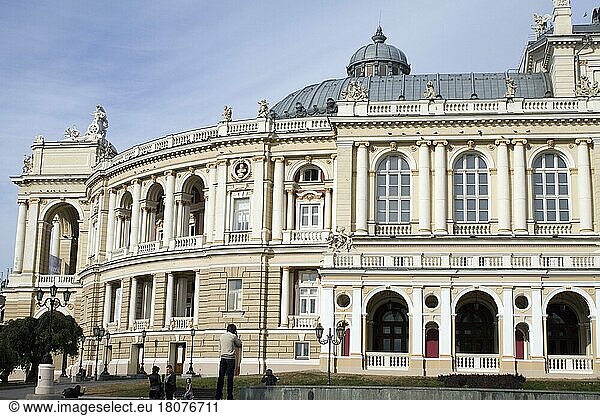 Odessa Opera House  Opera  Odessa  Ukraine  Europe