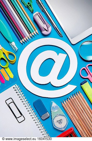 Office supplies and email sign