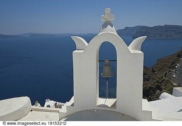 Oia  Santorin  Kykladen  Glocke  Griechenland  Europa