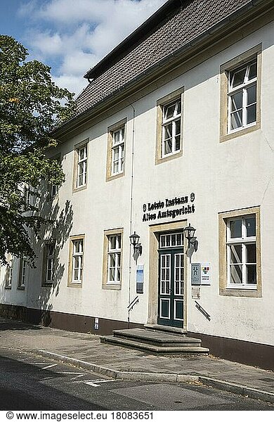 Old District Court  Lübbecke  Minden-Lübbecke  Minden  East Westphalia-Lippe  North Rhine-Westphalia  Germany  Europe