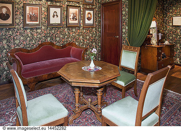 Old Fashioned Furniture at the Alatskivi Castle