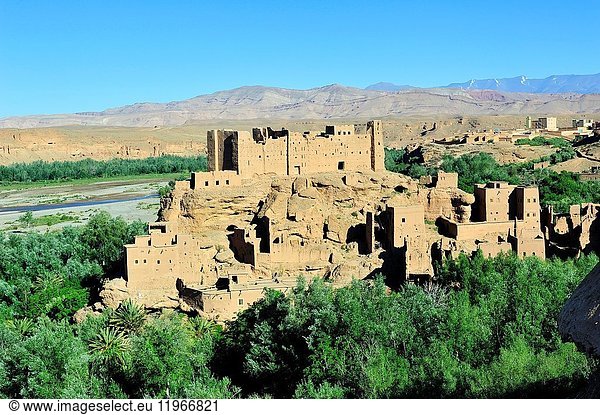 Old Kasbah. Kelaa M'gouna. High Atlas. Morocco