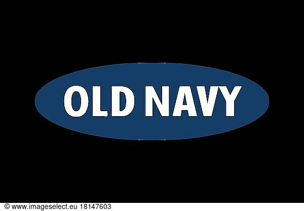 Old Navy  Logo  Schwarzer Hintergrund