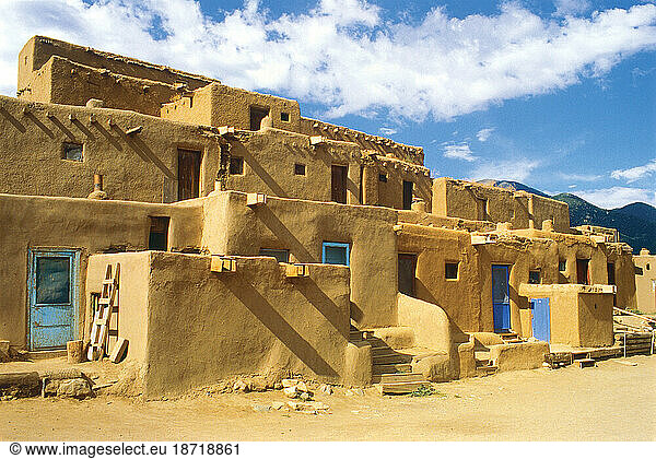 Old pueblos in Toas  New Mexico