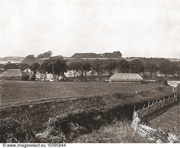 Old Sarum  Salisbury  Wiltshire  1894. Schöpfer: Unbekannt.