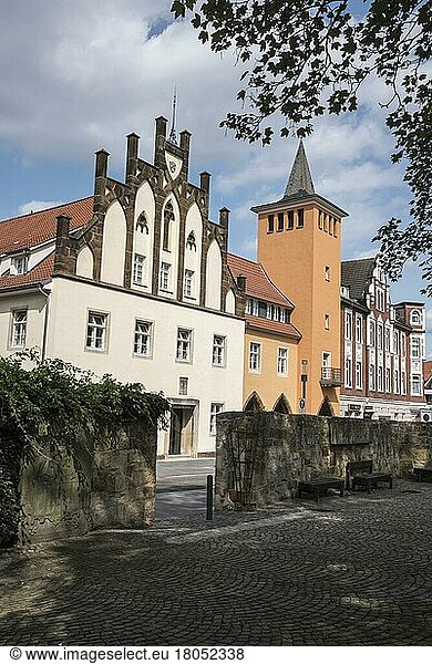 Old Town Hall  Lübbecke  Minden-Lübbecke  Minden  East Westphalia-Lippe  North Rhine-Westphalia  Germany  Europe