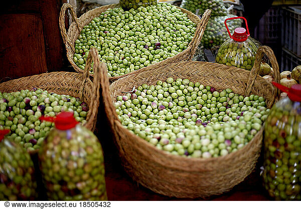 Olives for sale in Fes