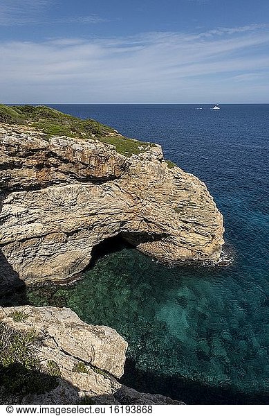 Olla des Bastons  Santanyi  Mallorca  Balearische Inseln  Spanien.
