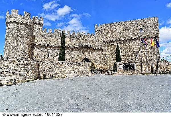 Olmillos de Sasamon  Burg-Palast  15. Jahrhundert. Provinz Burgos  Kastilien und Leon  Spanien.