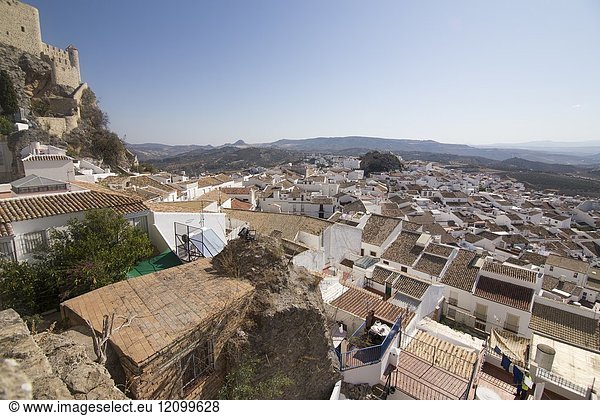 Olvera is one of the most beautiful villages in Spain  Andalusia  Spain.