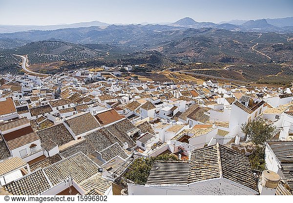 Olvera is one of the most beautiful villages in Spain on October 9 2017 Andalusia Spain.