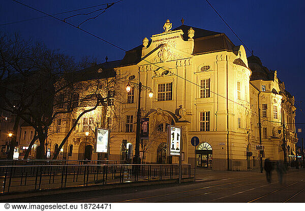 One of Bratislava's most important buildings  the Reduta Concert Hall