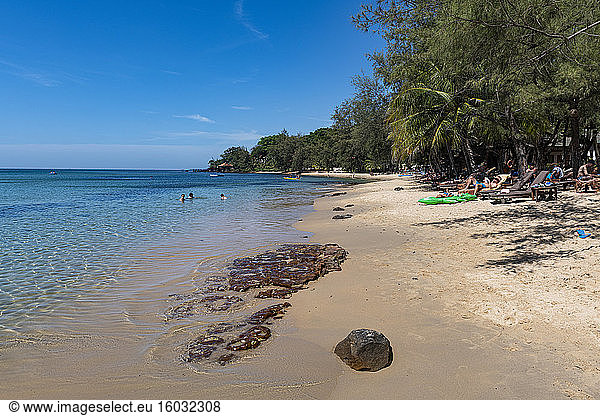 Ong Lang beach  island of Phu Quoc  Vietnam  Indochina  Southeast Asia  Asia