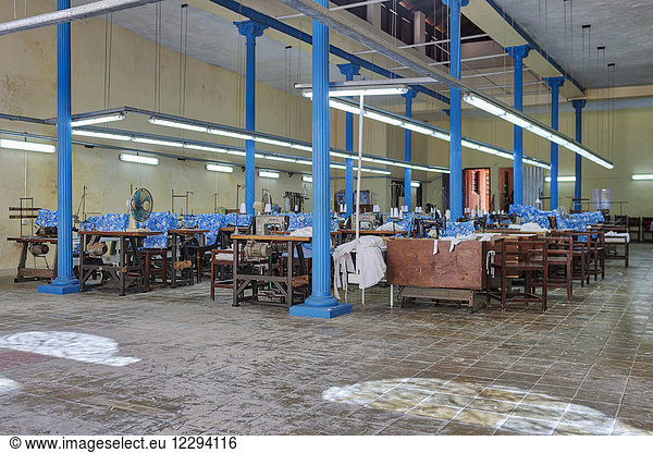Operative clothing factory,  Havana,  Cuba