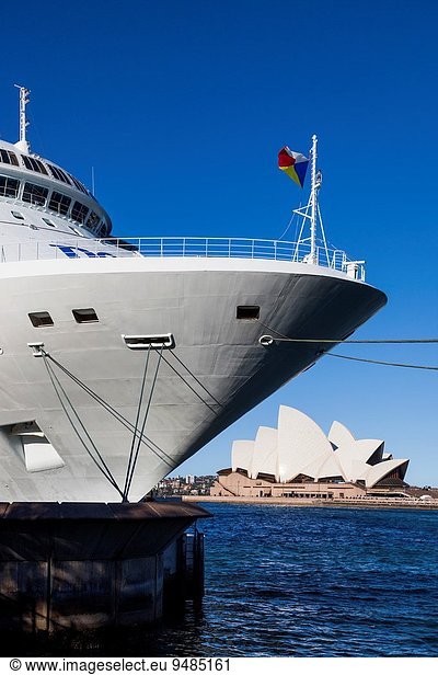 Opernhaus Oper Opern Kreuzfahrtschiff Australien New South Wales Sydney