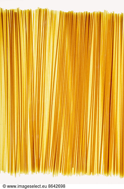 Organic spaghetti pasta noodles (pasta is made of organic durum wheat semolina)