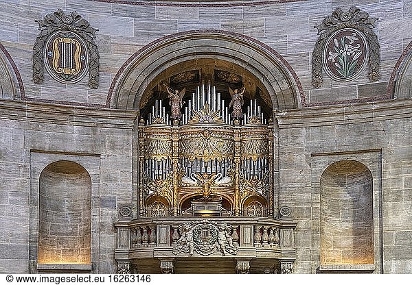 Orgel der Frederikskirche oder Marmorkirche  Kopenhagen  D?nemark  Europa | Frederik's Church or The Marble Church organ  Copenhagen  Denmark  Europe.