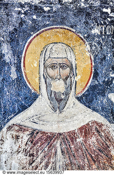 Original-Fresko  17. Jahrhundert  Kirche der Heiligen Apostel  10. Jahrhundert  Antike Agora; Athen  Griechenland