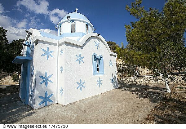 Orthodoxe Kirche  in Gra Ligia  Kreta  Griechenland  Europa