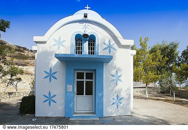 Orthodoxe Kirche  in Gra Ligia  Kreta  Griechenland  Europa